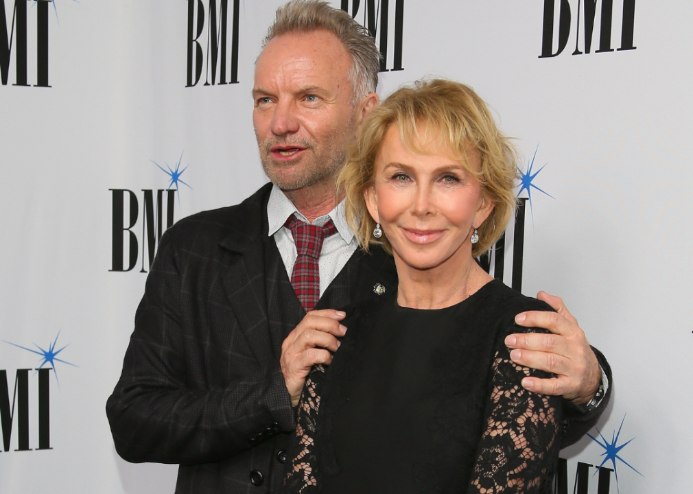 #16. Sting and Trudie Styler